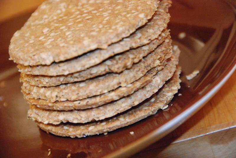 My Novel: Chapter 1. Part 4 and some Sesame Almond Crackers