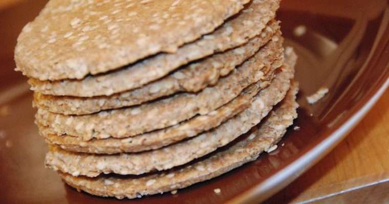 My Novel: Chapter 1. Part 4 and some Sesame Almond Crackers